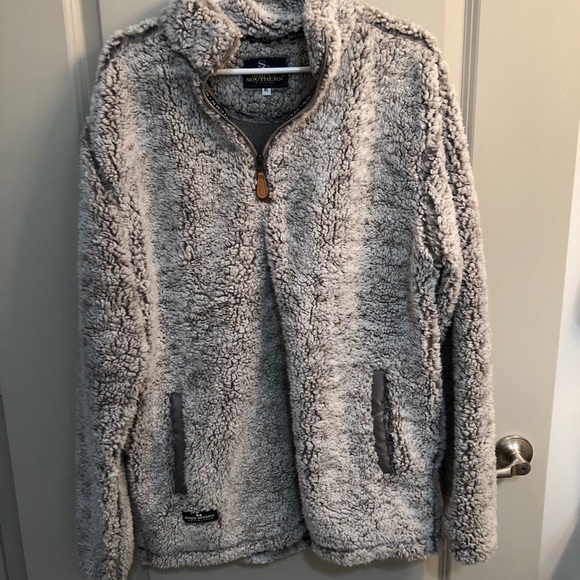 Simply Southern Jackets & Blazers - Simply Southern Sherpa Quarter-Zip